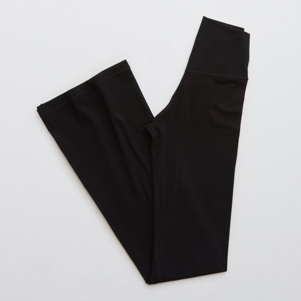 Aerie Real Me High-Waisted Crossover Flare Legging